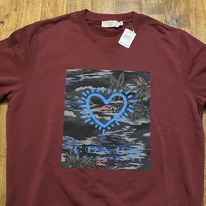 Coach Sweatshirt by keith Haring